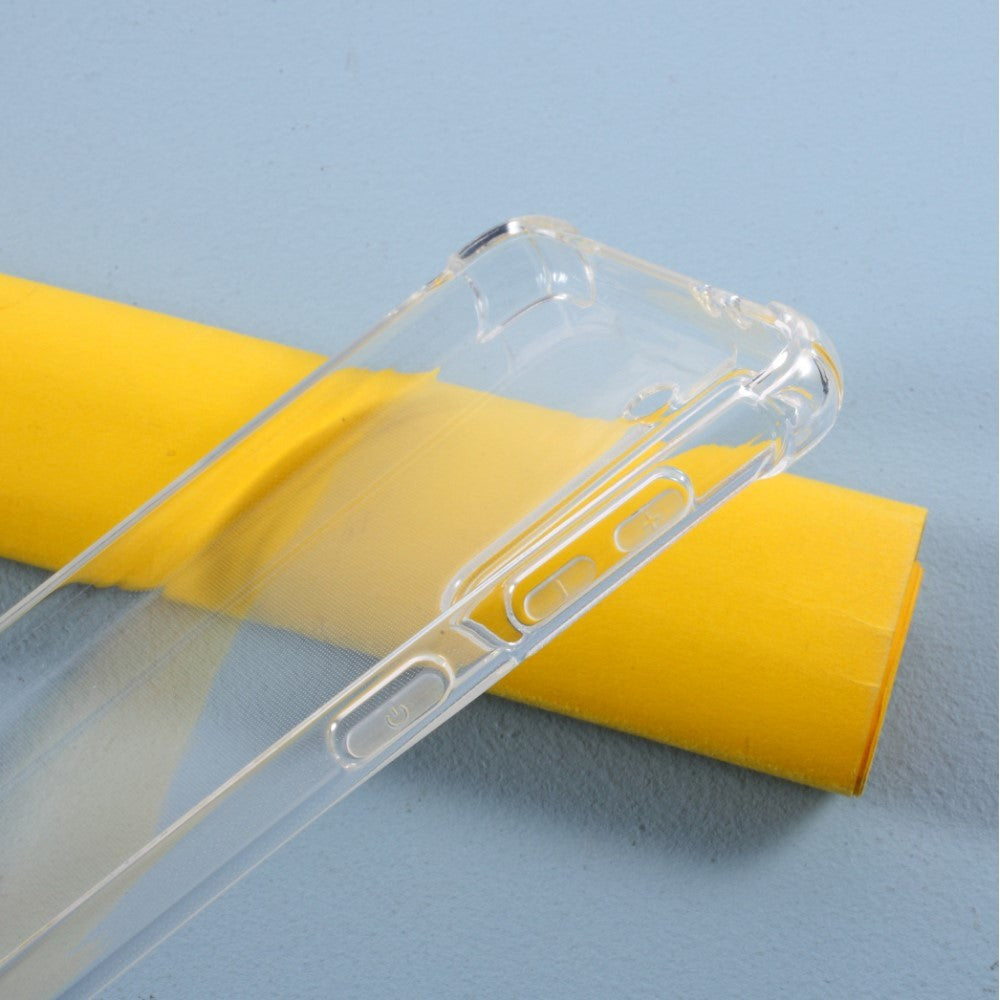 Samsung Galaxy S21 Fleksibelt fallsikkert plastdeksel - Gjennomsiktig