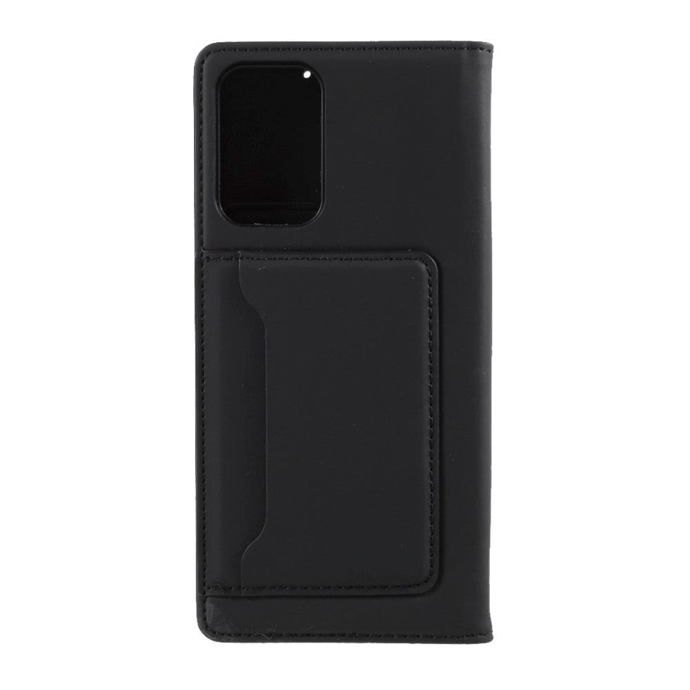 Samsung Galaxy A52s (5G) / A52 (4G / 5G) Blank Læder Cover m. Pung - Sort
