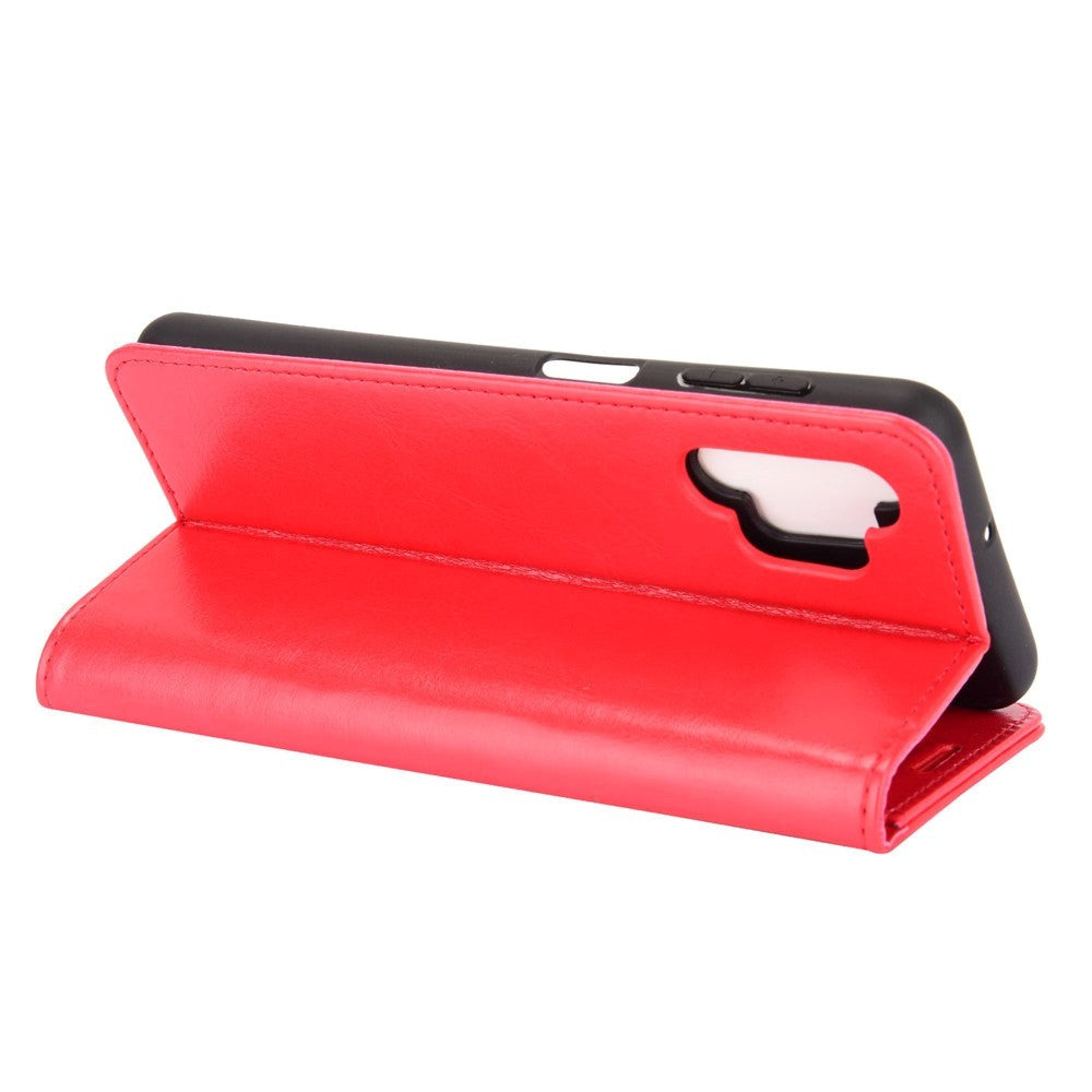 Samsung Galaxy A32 (5G) nøytralt skinndeksel m. Lommebok rød