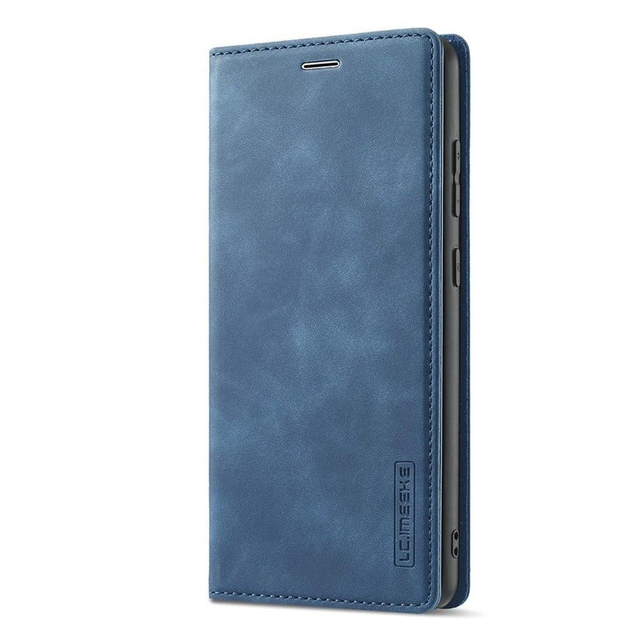 Samsung Galaxy A52s (5G) / A52 (4G / 5G) LC.IMEEKE Læder Cover Flip m. Pung - Mørkeblå