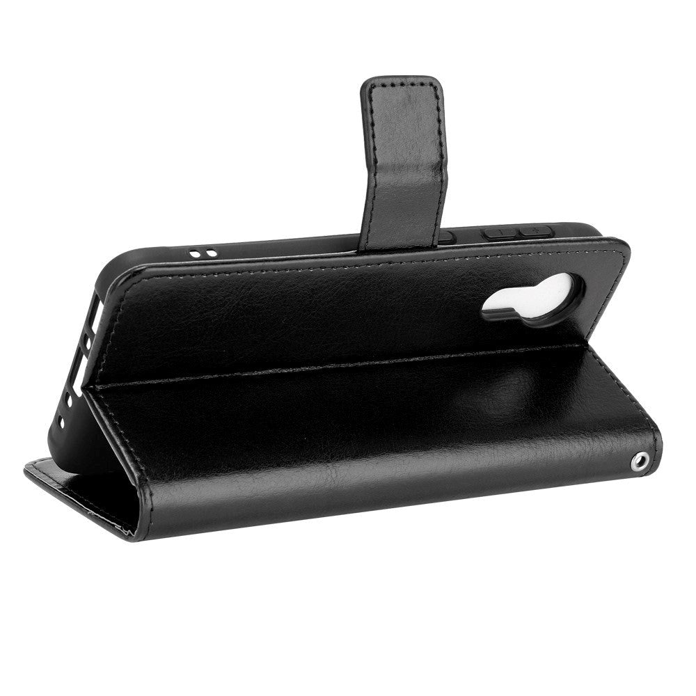 Samsung Galaxy Xcover 5 Neutralt Flip Læder Cover m. Pung - Sort