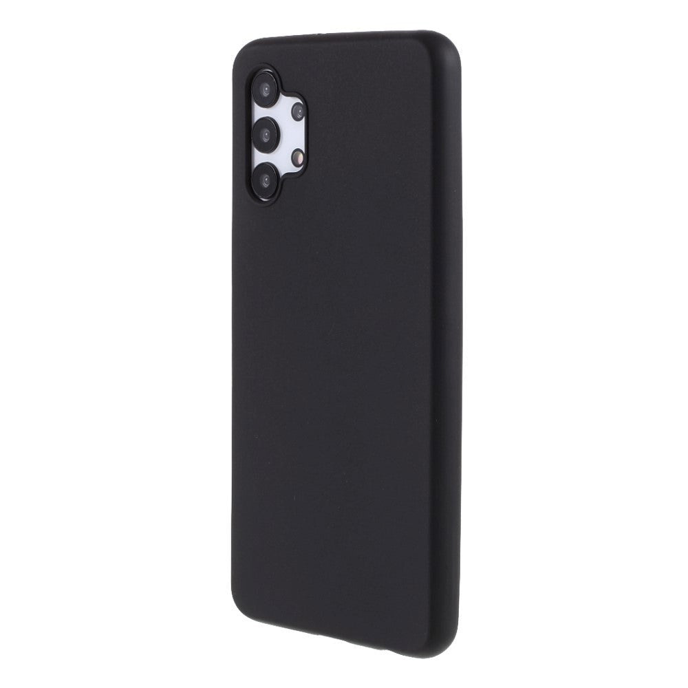 Samsung Galaxy A32 (5G) Matt fleksibelt bakdeksel - svart
