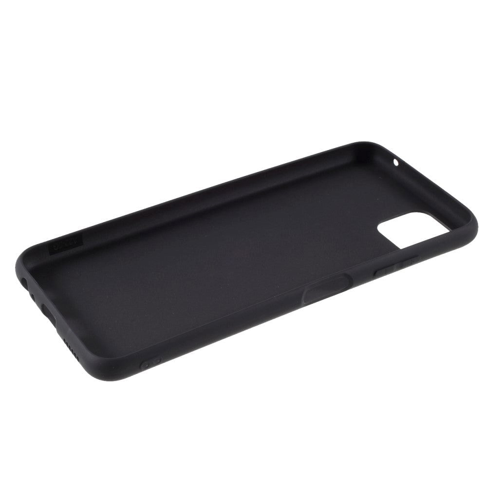 Samsung Galaxy A22 (5G) fleksibelt plastdeksel - svart