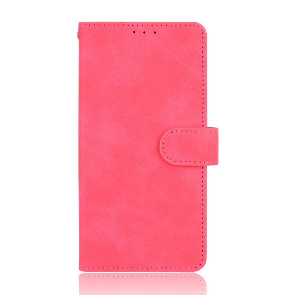 EIDERWOOD - Samsung Galaxy A22 (4G) - Kunstlæder Flip Cover m. Kortholder & Ståfunktion - Pink