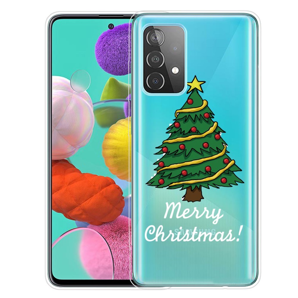 Samsung Galaxy A32 (4G) TPU plast juledeksel - god jul - juletre