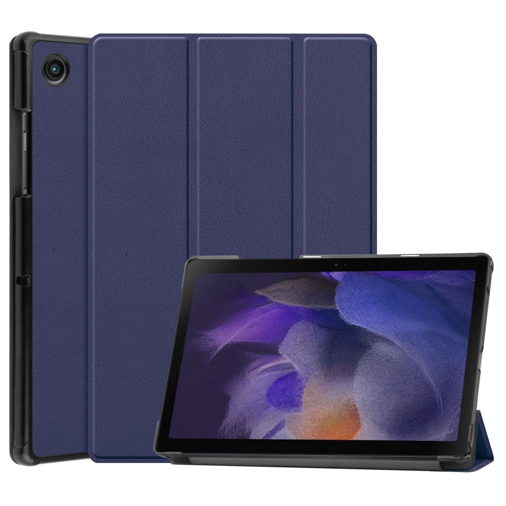 Samsung Galaxy Tab A8 10,5" Flip-deksel m. Tri-fold - Blå