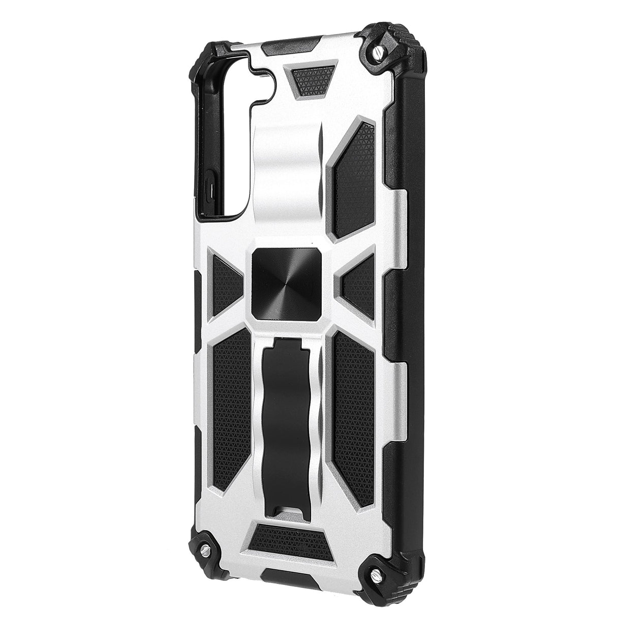 Samsung Galaxy S22 Plus - EIDERWOOD Craftsman Cover m. Stativ - Sølv