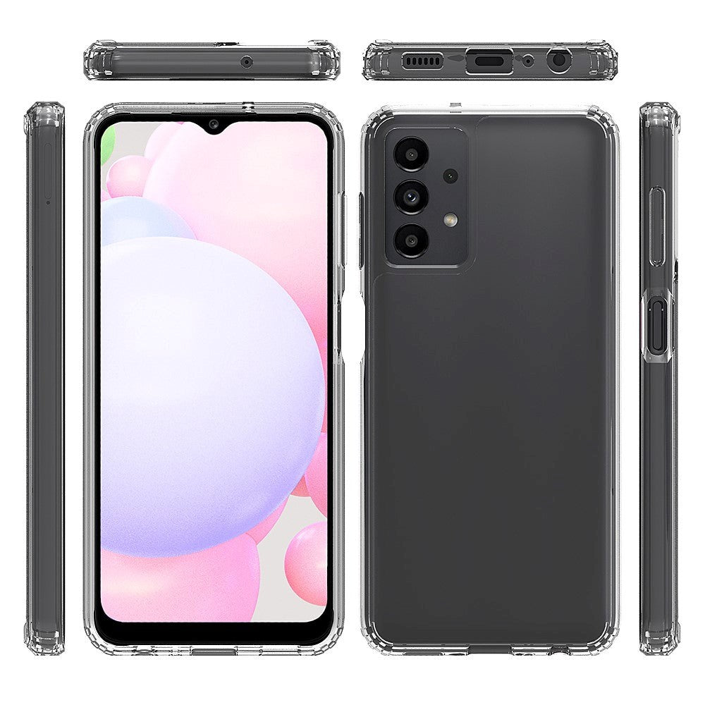 Samsung Galaxy A13 (4G) Acrylic Bumper Bagside Cover - Gennemsigtig