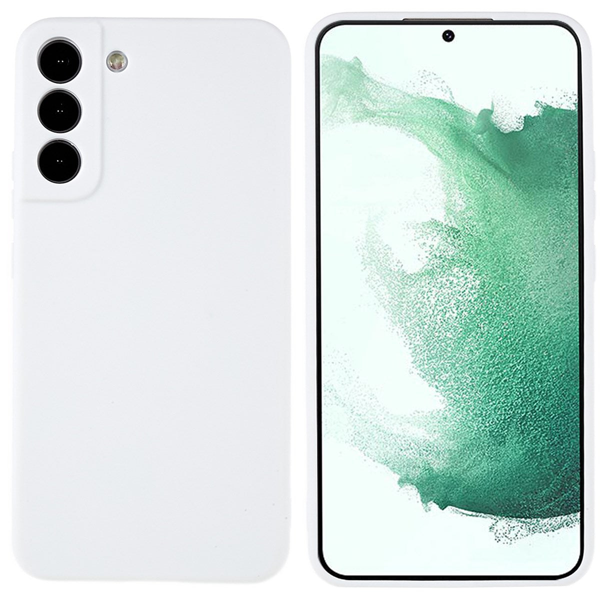 Samsung Galaxy S22 Plus - EIDERWOOD Fleksibelt plastdeksel - Hvit