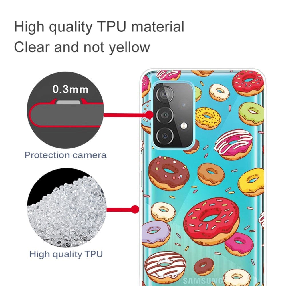 Samsung Galaxy A23 / A23 (5G) fleksibelt deksel i TPU-plast - smultring