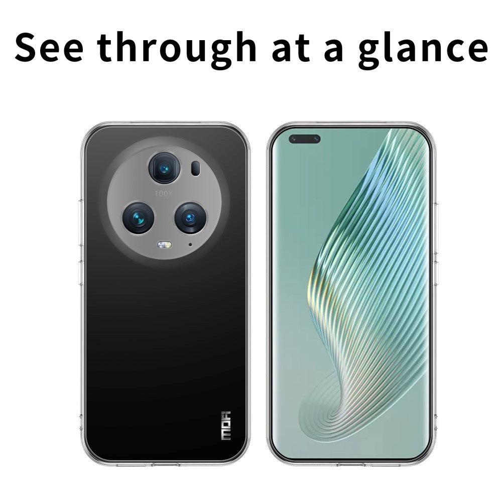 Honor Magic5 Pro MOFI fleksibelt plastdeksel - gjennomsiktig