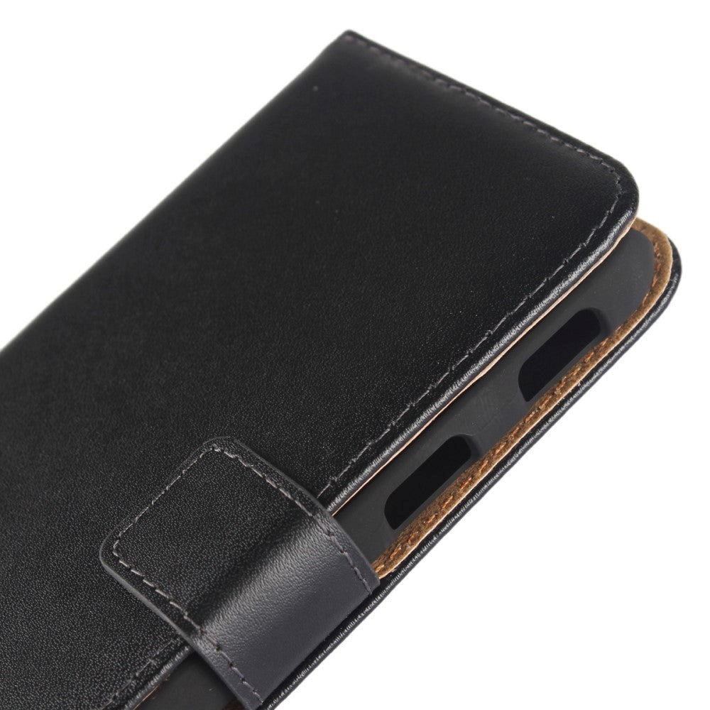 Samsung Galaxy Xcover 4 / 4s Slim Wallet Læder Cover m. Pung Sort