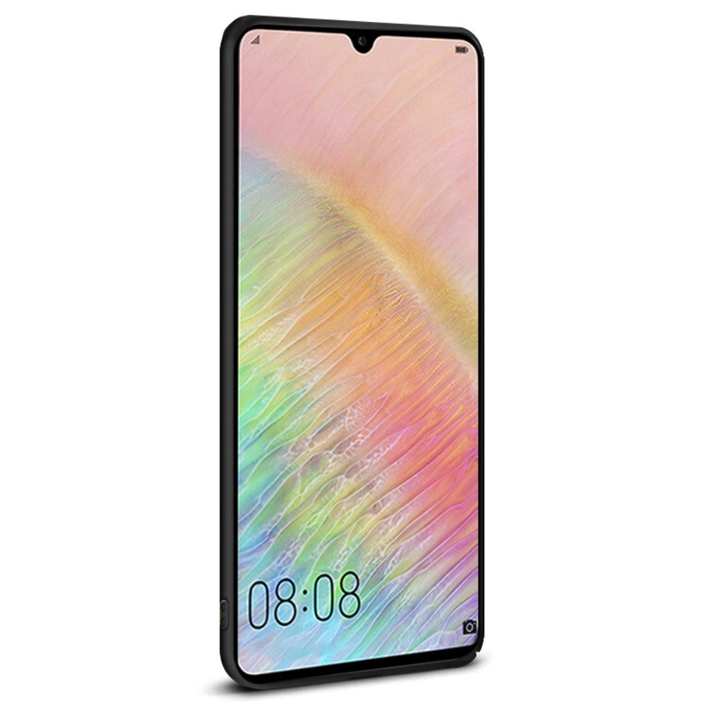 Huawei Mate 20 X IMAK plastdeksel + skjermbeskytter Svart