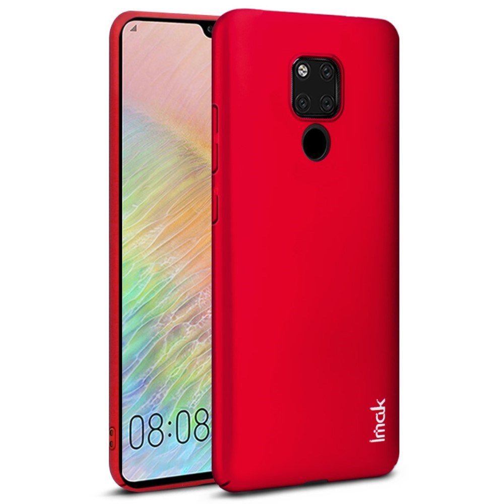 Huawei Mate 20 X IMAK plastdeksel + beskyttelsesfilm rød