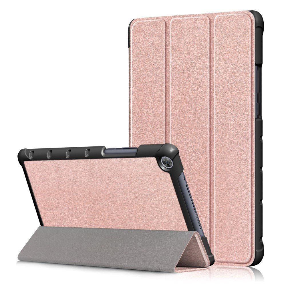 Huawei MediaPad M5 Lite 8 Tri-Fold Leather Cover Rose Gold