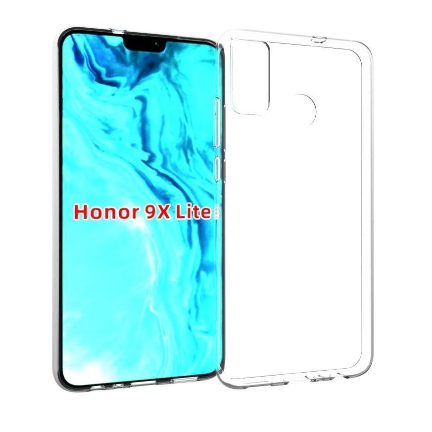 Huawei Honor 9X Lite fleksibelt plastdeksel Gjennomsiktig