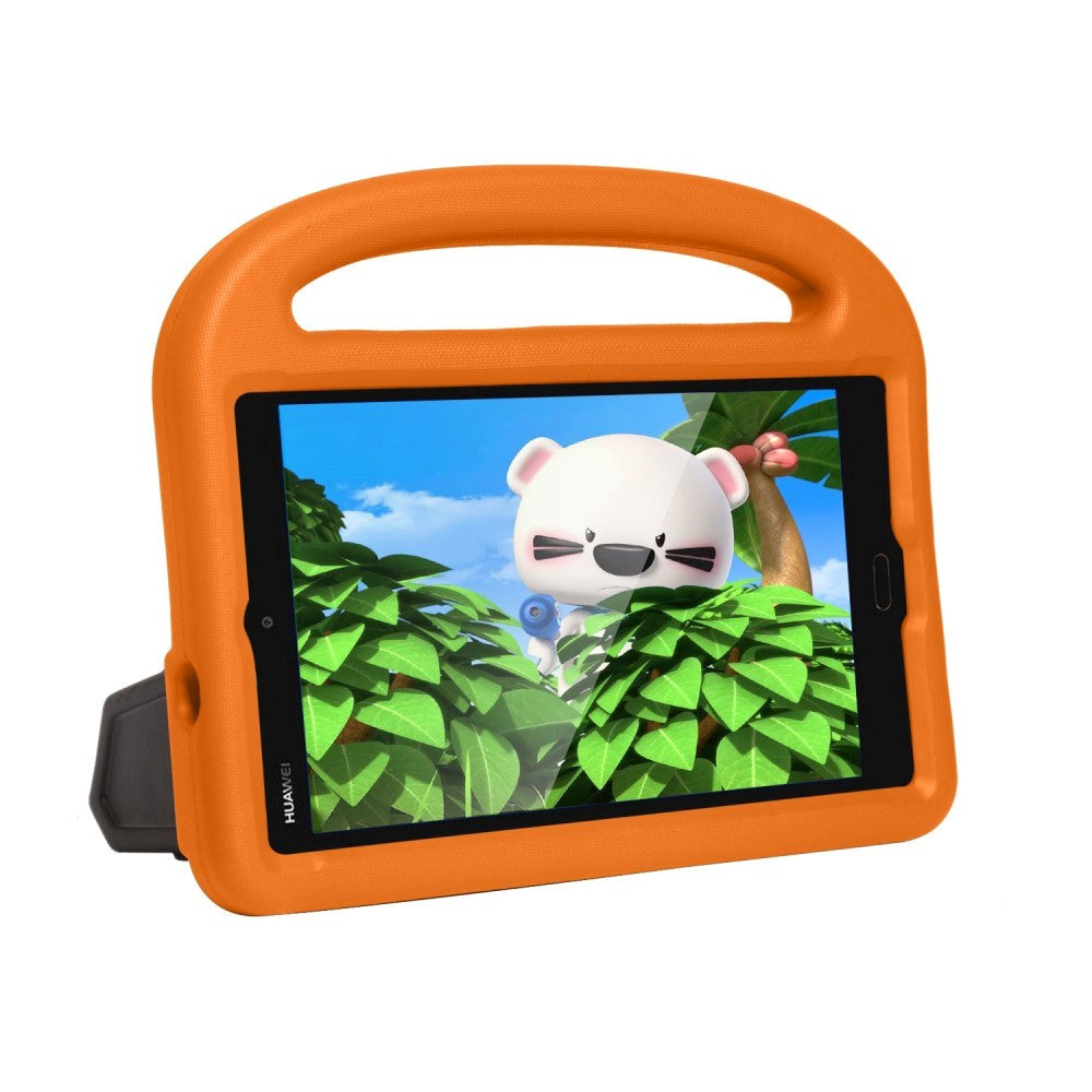 Huawei MediaPad M3 - T8 Kids Case - Sparrow Kickstand Cover - Oransje