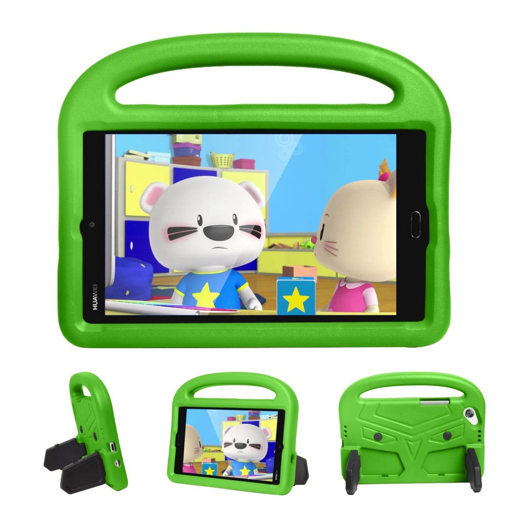 Huawei MediaPad M3 - T8 Kids Case - Sparrow Kickstand Cover - Grønn