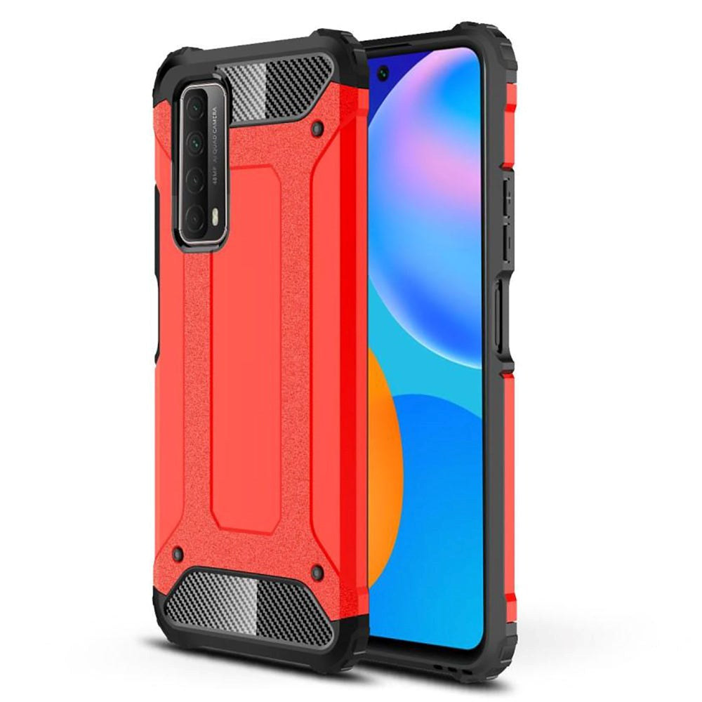 Huawei P Smart (2021) Armour Guard Craftsman-deksel - Rød