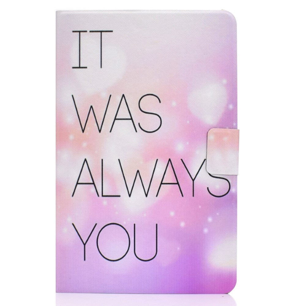 Huawei MatePad 10.4" Cover m. kortholder & ståfunktion - It Was Always You