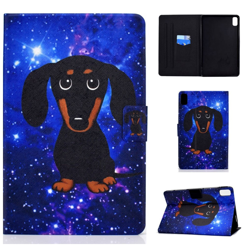 Huawei MatePad 10.4" Cover m. Ståfunktion & Kortholder - Hund i Galakse