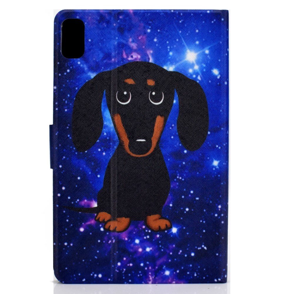 Huawei MatePad 10.4" Cover m. Ståfunktion & Kortholder - Hund i Galakse
