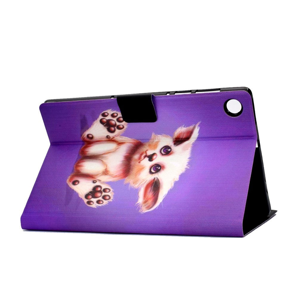 Huawei MatePad T10 / T10s Læder Flip Cover m. Stand & Kortholder - Killing