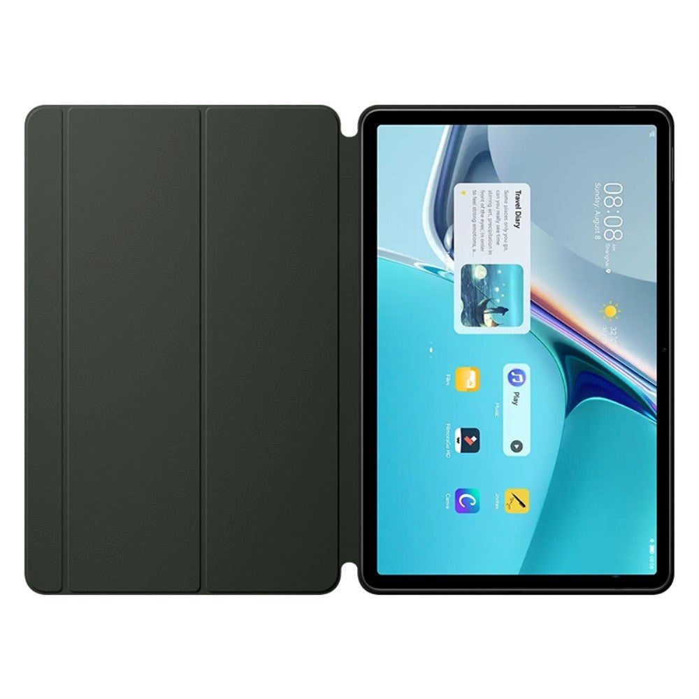 Huawei MatePad 11 Magnetic Tri-Fold Flip Cover - Grønn
