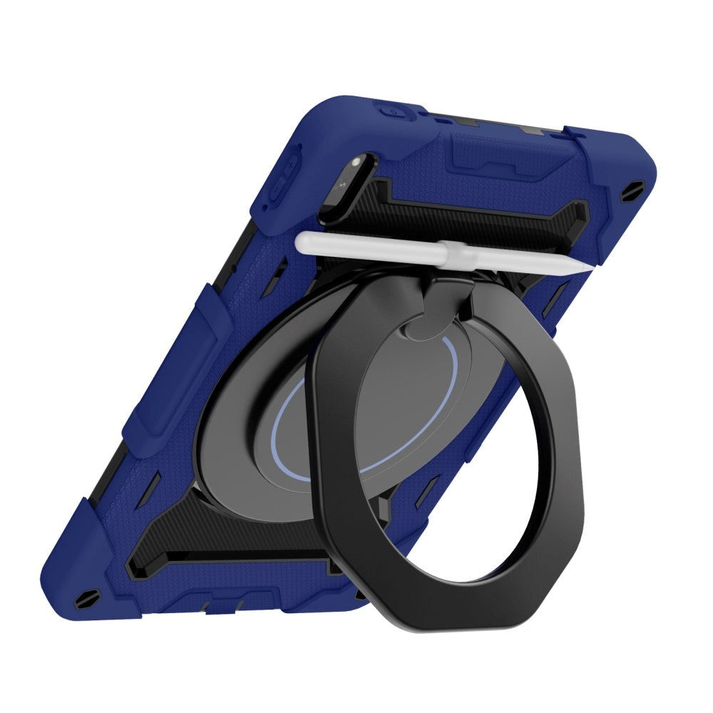 Huawei MatePad 11 Craftsman-veske - Stativfunksjon, håndholder og penneholder - blå