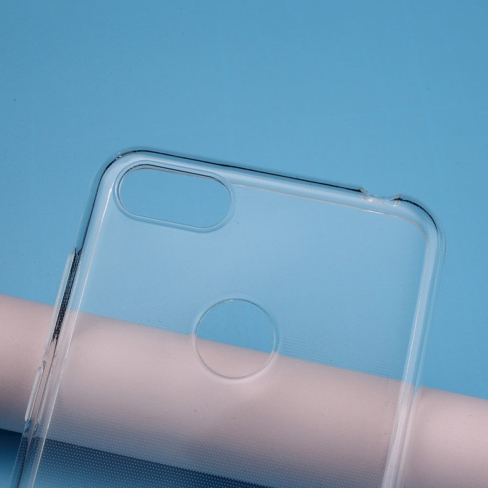 Motorola Moto E6 Play Fleksibelt Plast Cover - Gennemsigtigt