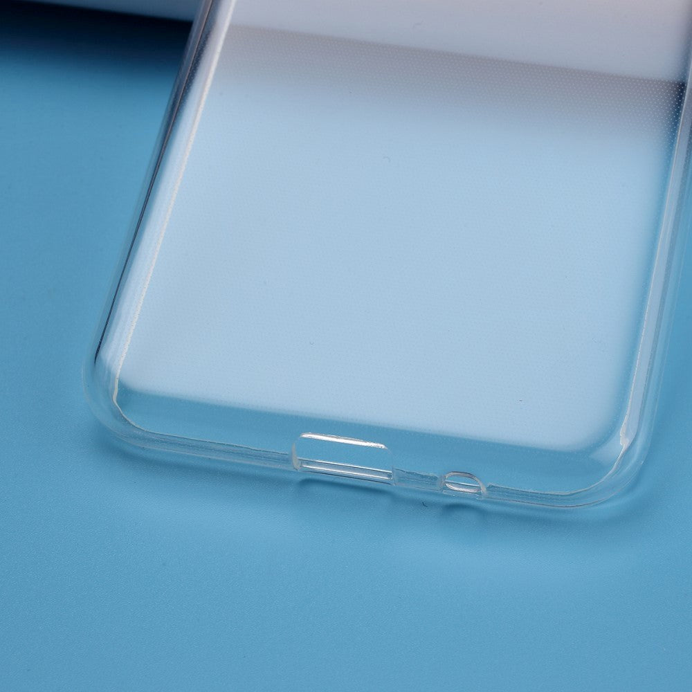 Motorola Moto E6 Play Fleksibelt Plast Cover - Gennemsigtigt