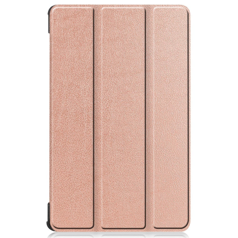 Lenovo Tab M8 (2. generasjon) 8" skinndeksel m. stativfunksjon - rosegull