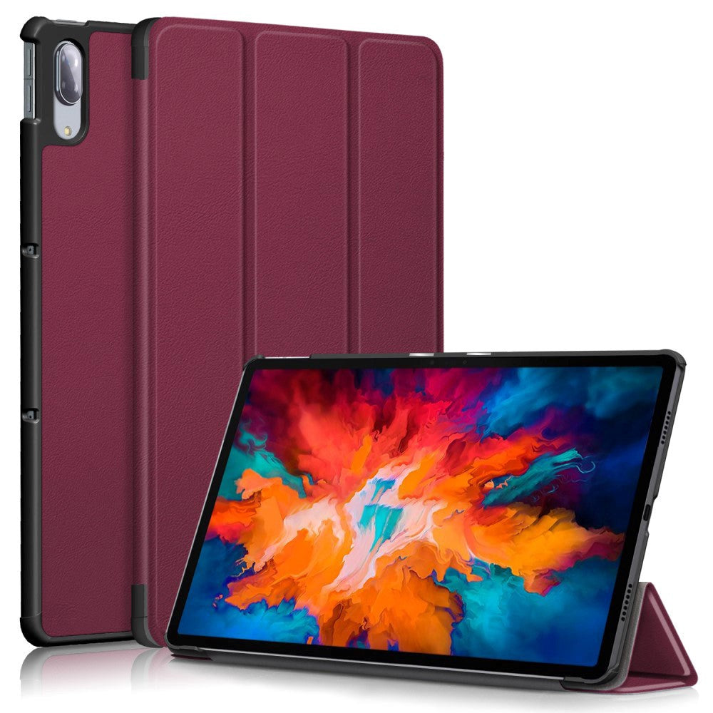 Lenovo Tab P11 Pro Tri-fold deksel - Bordeaux