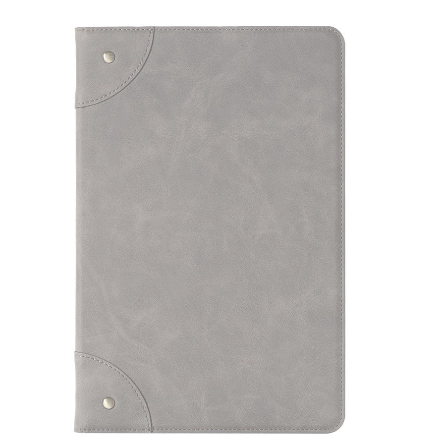 Lenovo Tab P11 Pro Leather Flip Cover m. Stativ og kortholder - Grå