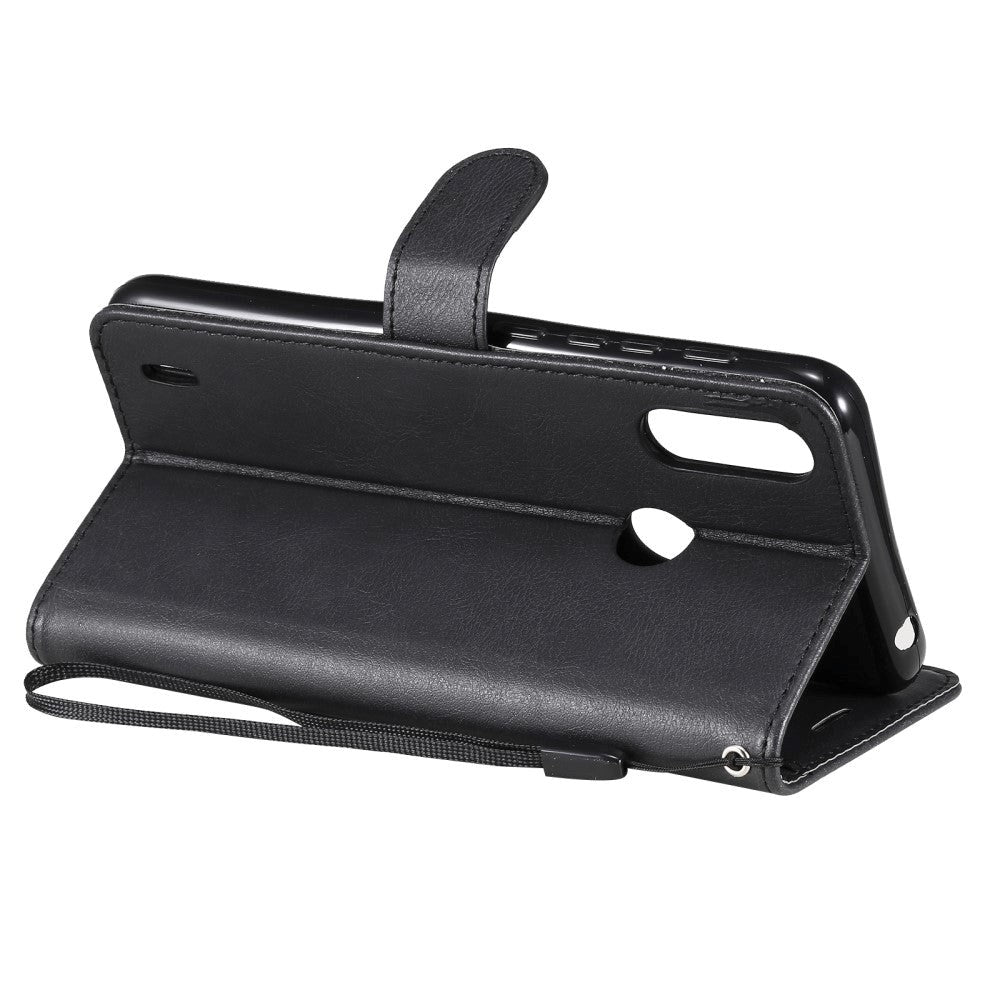 Motorola Moto E7 Power / E7i Power Flip Cover m. Pung & Ståfunktion - Sort