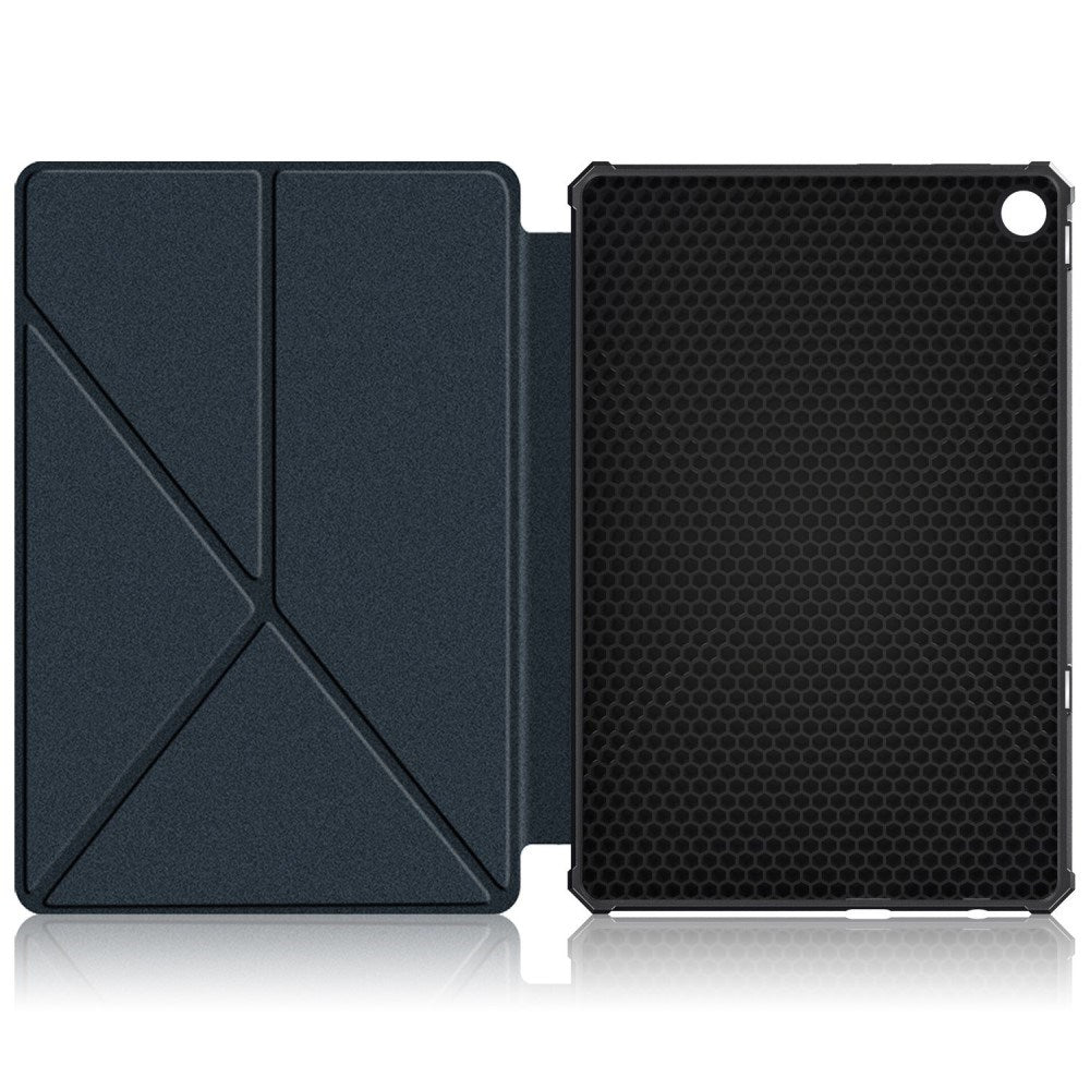 Lenovo Tab M10 (3. generasjon) 10,1" (TB-328F/TB-328X) Fleksibelt Origami Flip-deksel - Blå