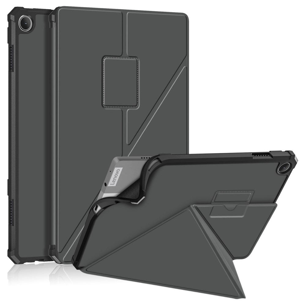 Lenovo Tab M10 (3rd Gen) 10,1" (TB-328F/TB-328X) Fleksibelt Origami Flip-deksel - Grå