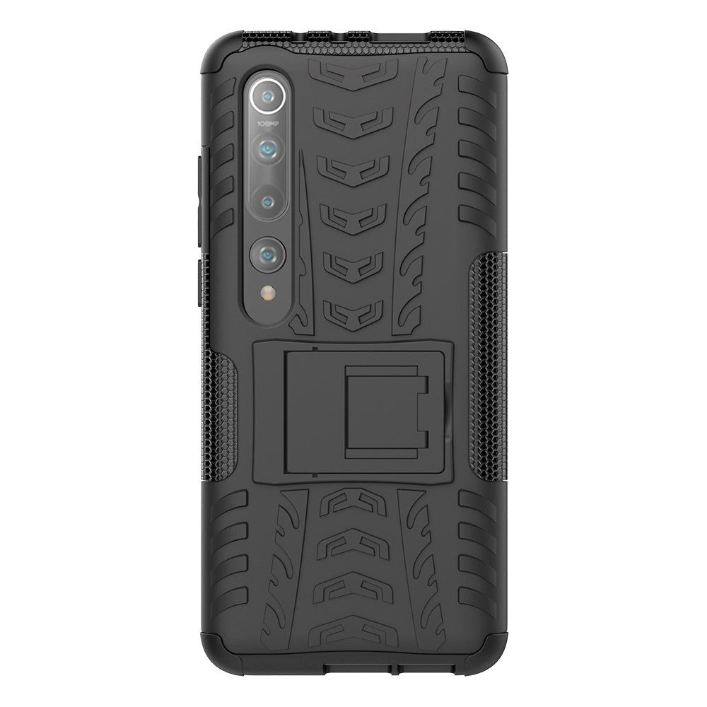 Xiaomi Mi 10 5G / Mi 10 Pro 5G Craftsman Case m. Stativ - Svart