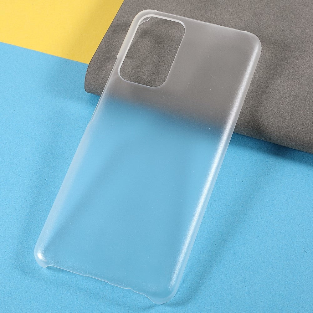 Xiaomi Redmi Note 11 Pro+ (pluss) bakdeksel i hard plast - Matt gjennomsiktig