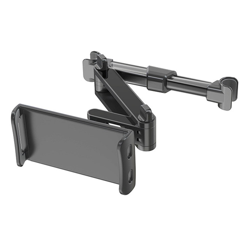 Backseat Car Mount Til Bilens Nakkestøtte - Max Mobil: 195mm x 100mm - Sort