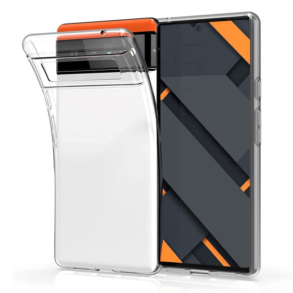 Google Pixel 6 TPU plastbakdeksel – gjennomsiktig