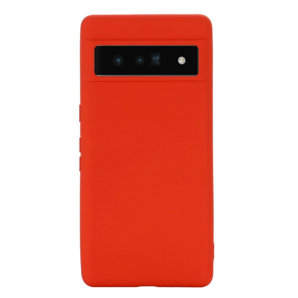 Google Pixel 7 Pro Liquid Silikone Cover m. Strop - Rød