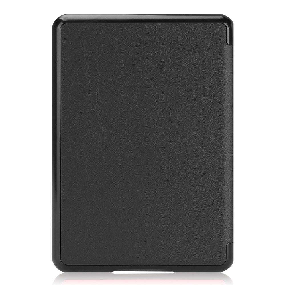 Amazon Kindle Paperwhite 4 (2018) Leather Flip Cover - Svart