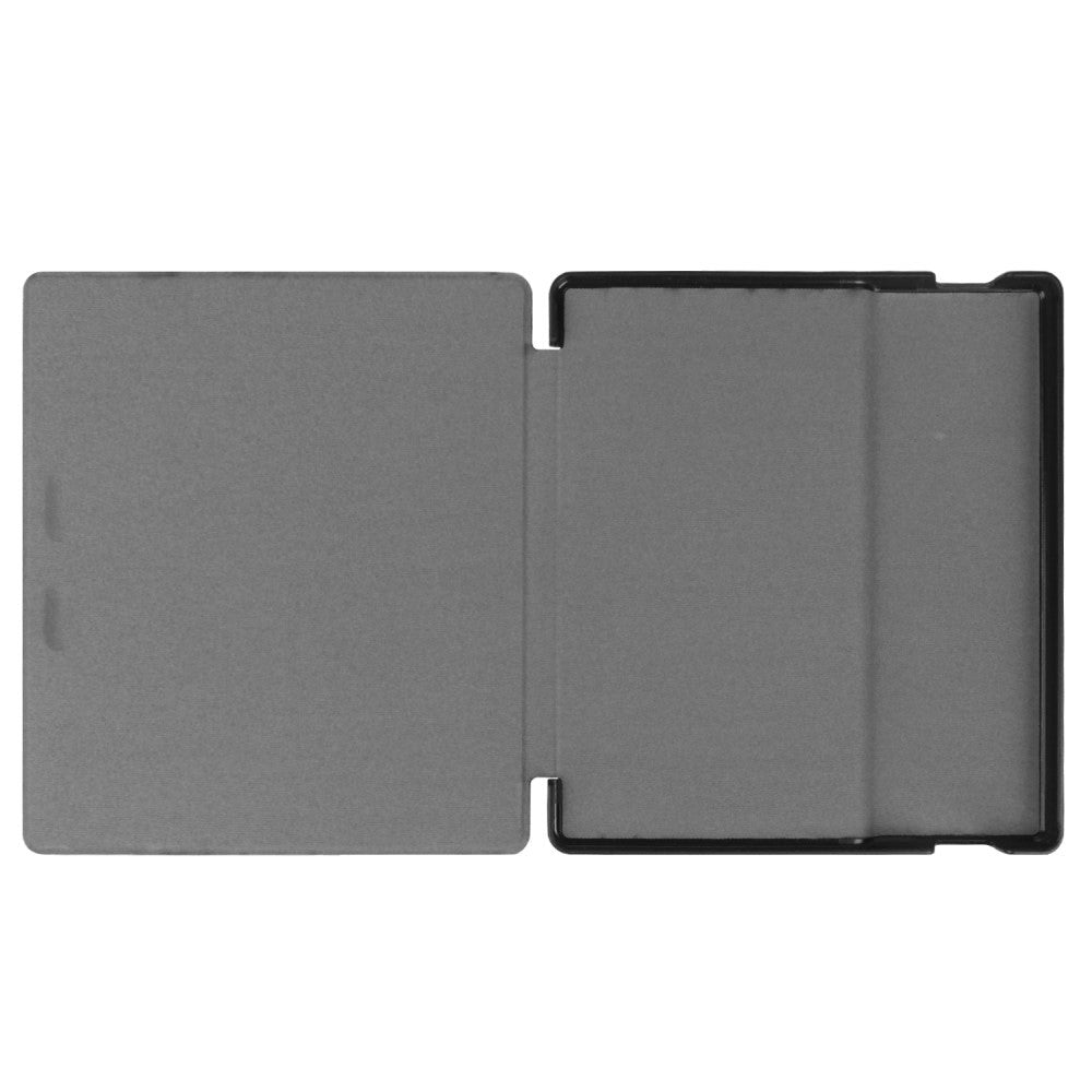 Amazon Kindle Oasis 3 10. generasjon (2019) Leather Flip Cover m. Sleep Function - Svart
