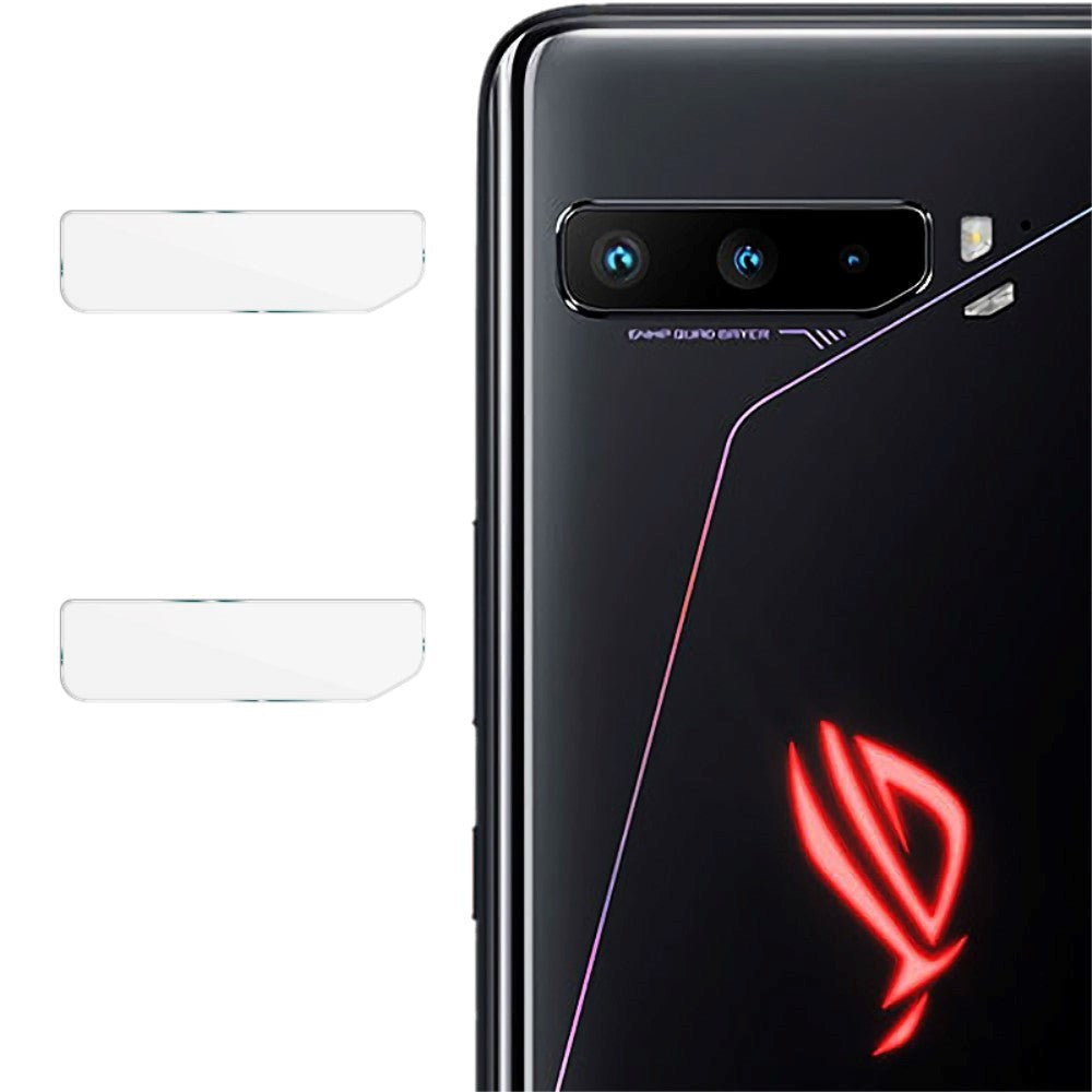 Asus ROG Phone 3 (ZS661KS) IMAK kameralinsebeskytter - gjennomsiktig (2 stk.)