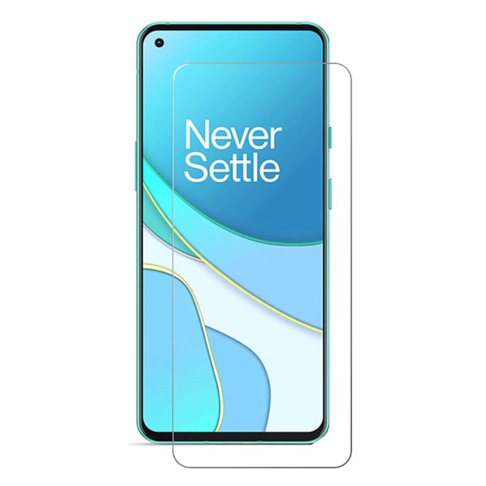 OnePlus 8T herdet glass - Veskevennlig - Skjermbeskytter - Gjennomsiktig