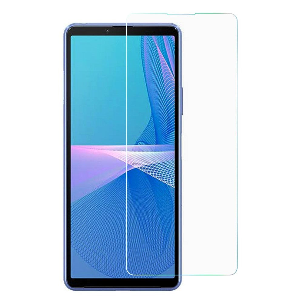 Sony Xperia 10 III Herdet Glass Veske-vennlig skjermbeskytter - Gjennomsiktig