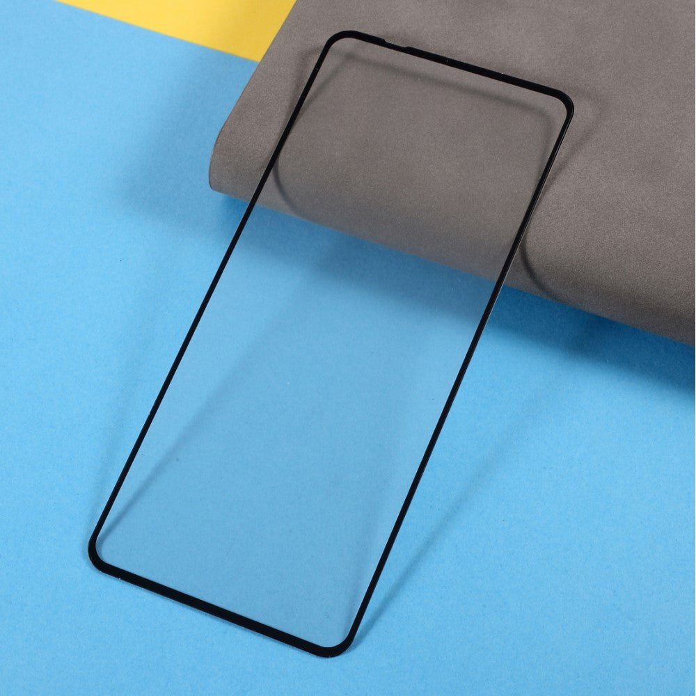Motorola Moto G60 Full Fit herdet glass - Skjermbeskytter - Gjennomsiktig / svart kant