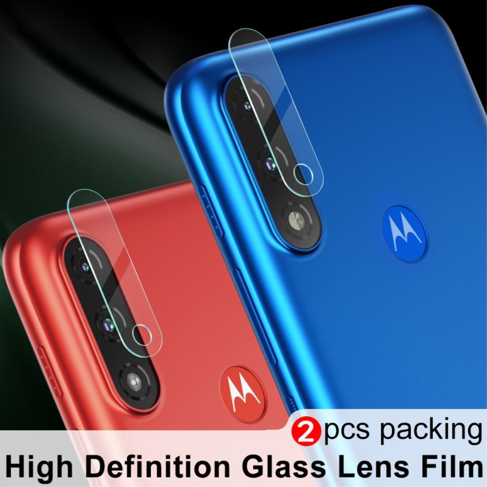 Motorola Moto E7 Power / E7i Power Camera Lens Beskyttelsesglass - Gjennomsiktig - 2 stk.