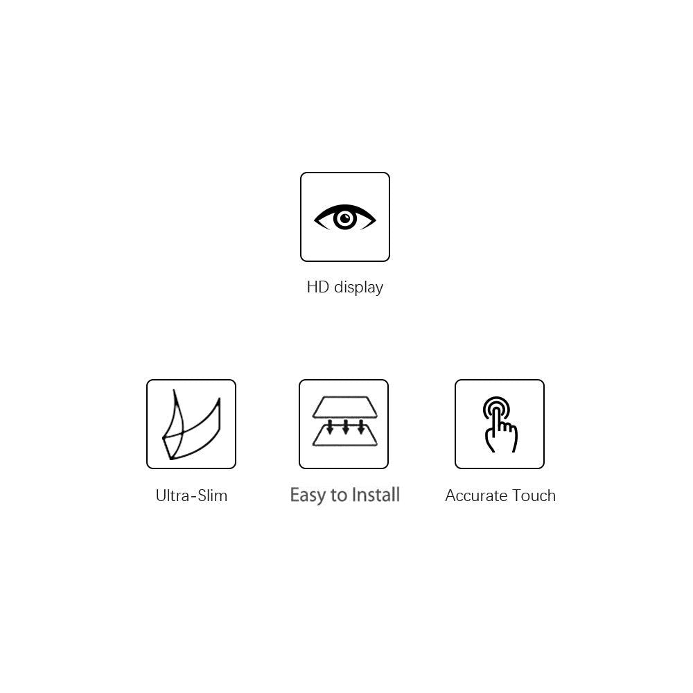 iPhone 13 Pro Bakskjermbeskytter Gjennomsiktig